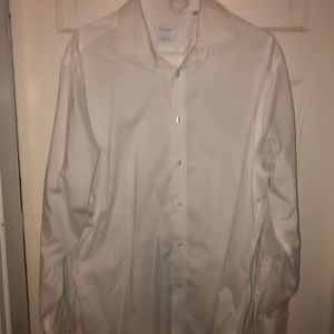 White mens dress shirt